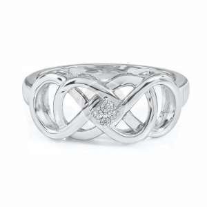 Round Fiery Created Pink Opal Ring